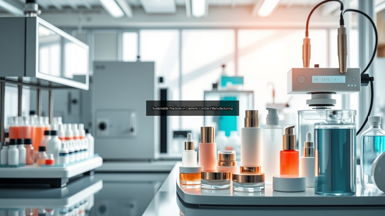 ingredient cosmetics manufacturer contract contract manufacturing logistics